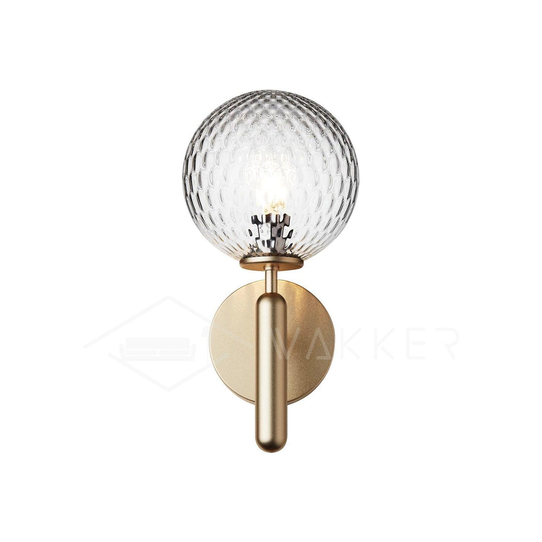 Lustra Wall Lamp Plug In Glass Globe Nordic - Neutralighting