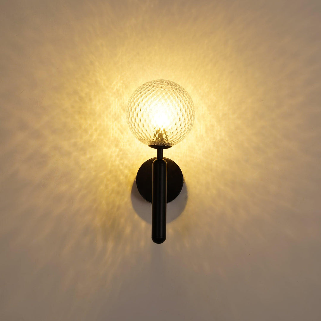Lustra Wall Lamp Plug In Glass Globe Nordic - Neutralighting