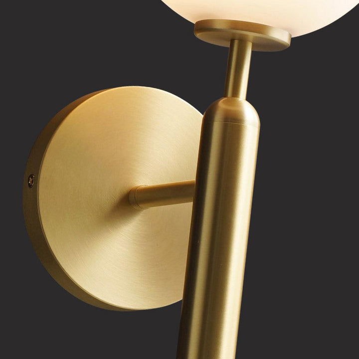 Lustra Wall Lamp Plug In Glass Globe Nordic - Neutralighting