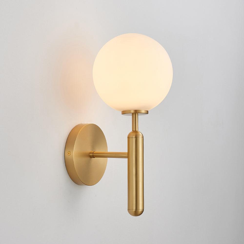 Lustra Wall Lamp Plug In Glass Globe Nordic - Neutralighting