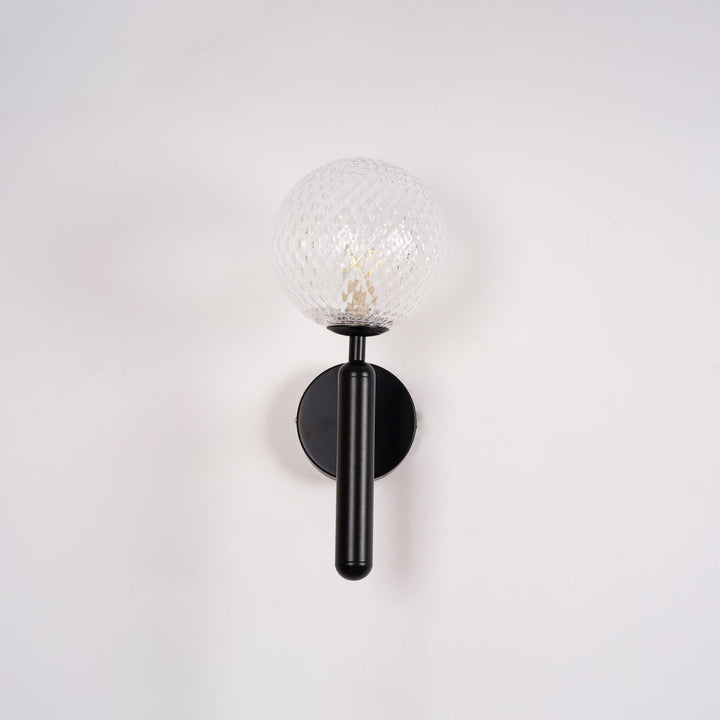 Lustra Wall Lamp Plug In Glass Globe Nordic - Neutralighting