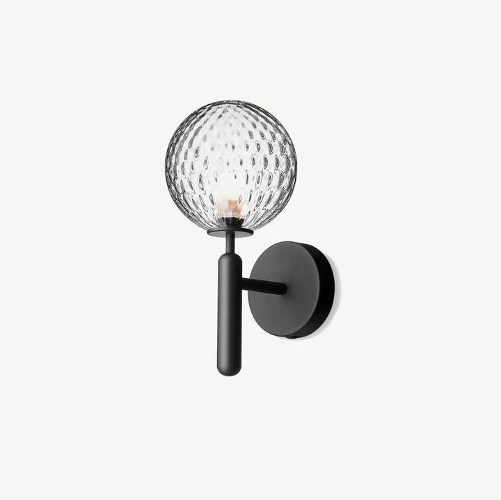 Lustra Wall Lamp Plug In Glass Globe Nordic - Neutralighting
