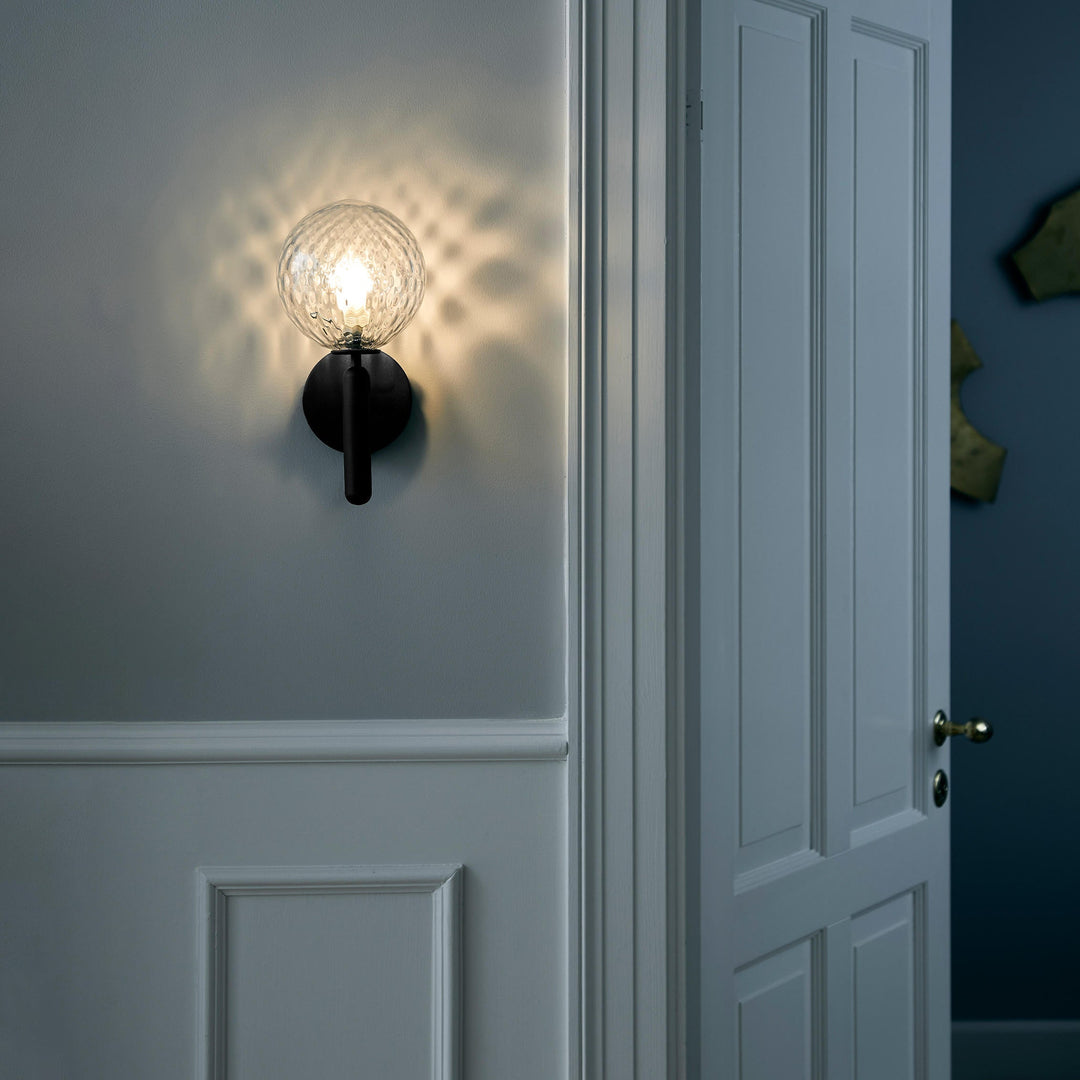 Lustra Wall Lamp Plug In Glass Globe Nordic - Neutralighting