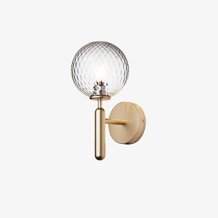 Lustra Wall Lamp Plug In Glass Globe Nordic - Neutralighting