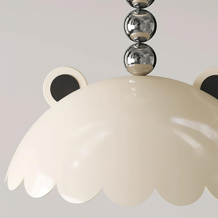 Miki Plafonnier Chat Oreilles Sphère Accent Ludique Moderne - Neutralighting