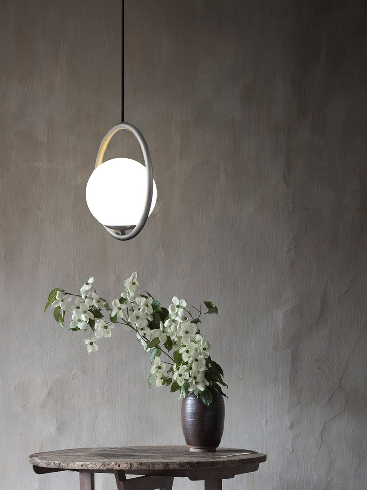 Ellipse Suspension Contemporaine en Laiton - Neutralighting
