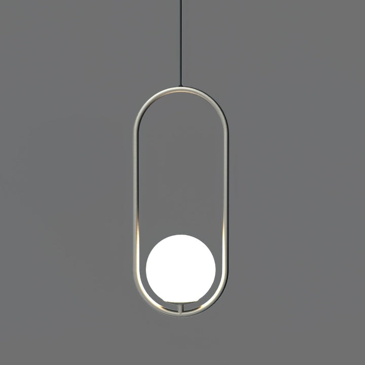 Ellipse Suspension Contemporaine en Laiton - Neutralighting