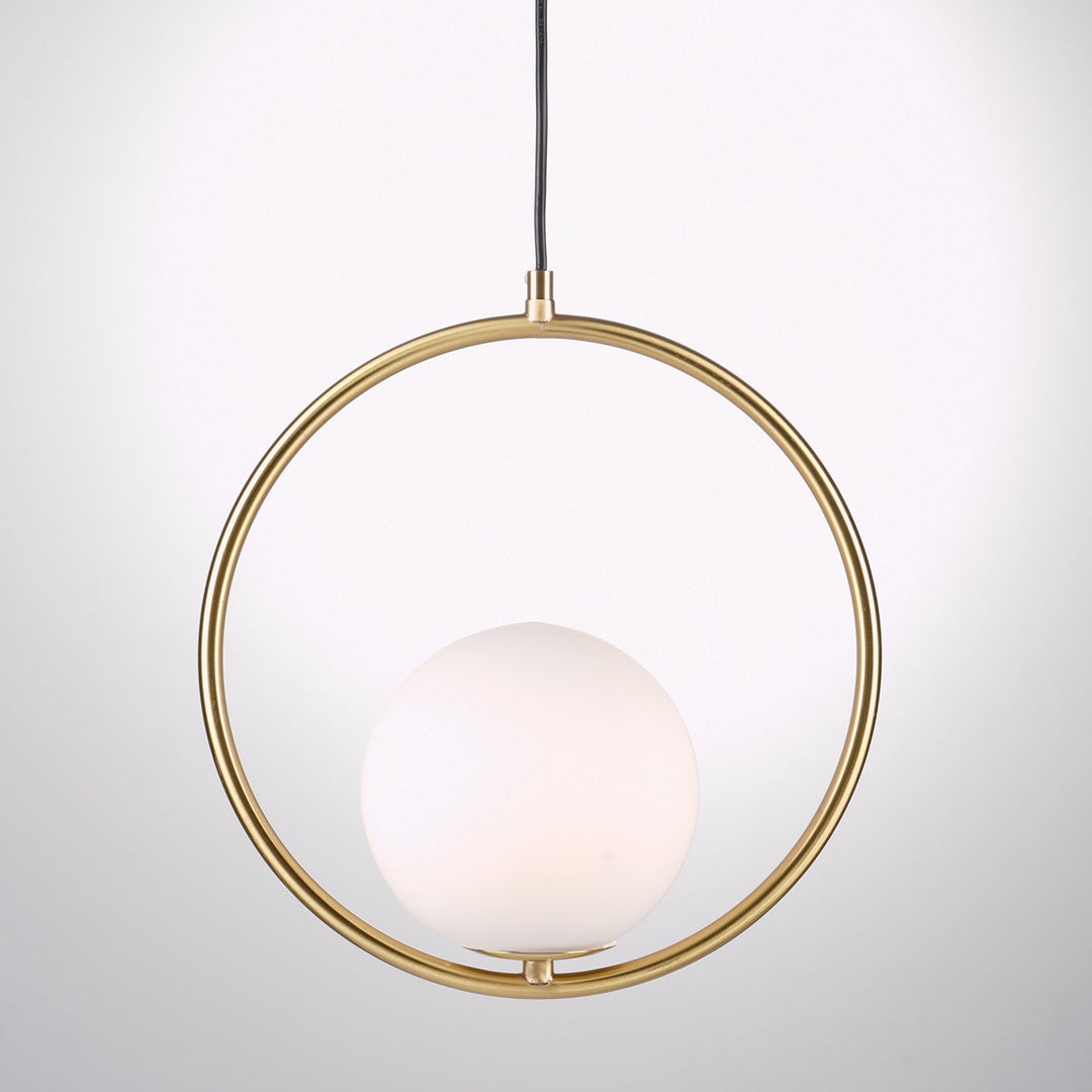 Lustra Lampe Pendante Anneau Moderne en Laiton - Neutralighting