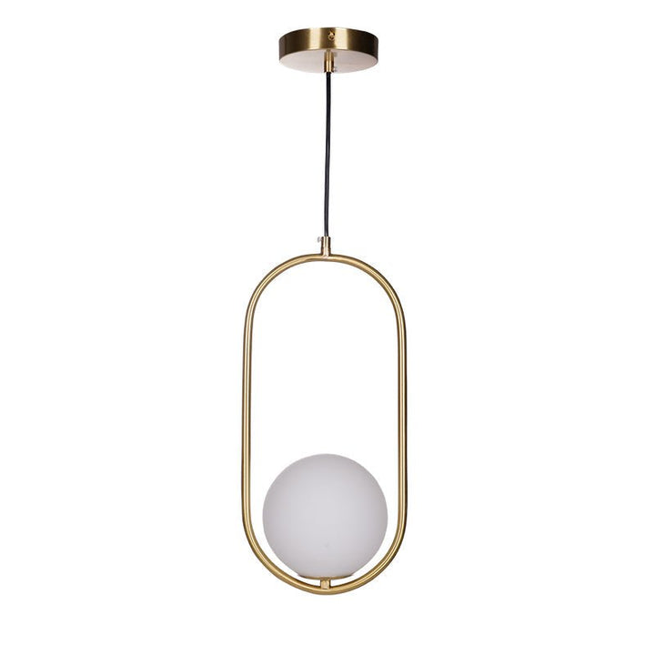 Lustra Lampe Pendante Anneau Moderne en Laiton - Neutralighting