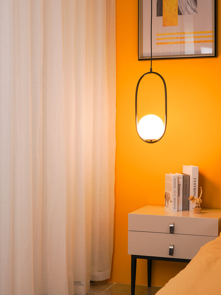 Lustra Lampe Pendante Anneau Moderne en Laiton - Neutralighting