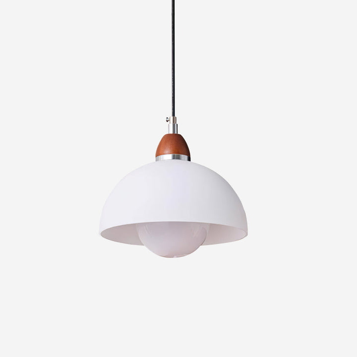 Milagro Suspension Lampe Dôme Accent en Bois Minimaliste - Neutralighting