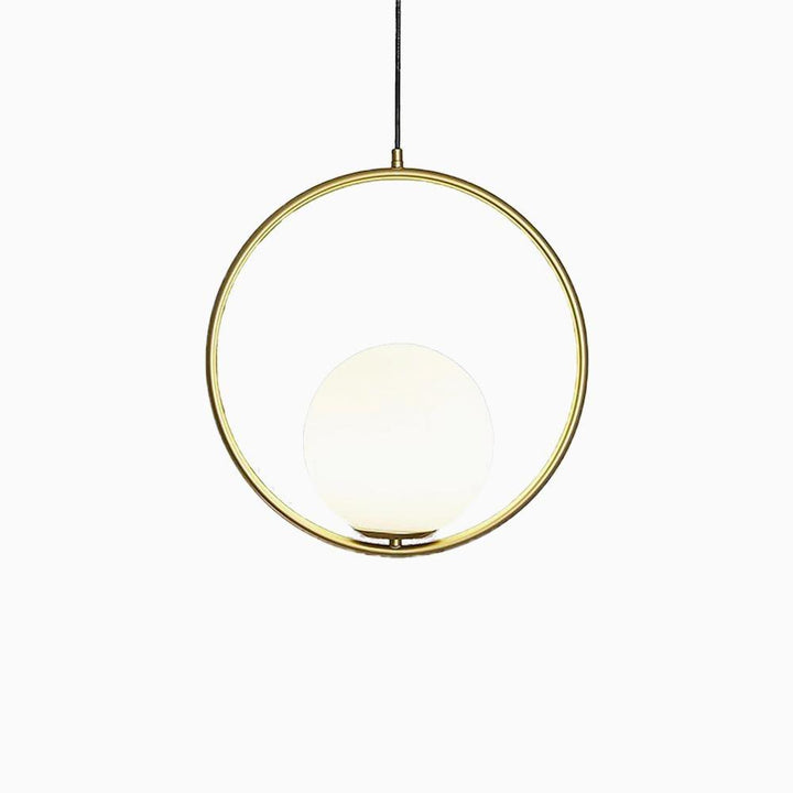 Lustra Lampe Pendante Anneau Moderne en Laiton - Neutralighting