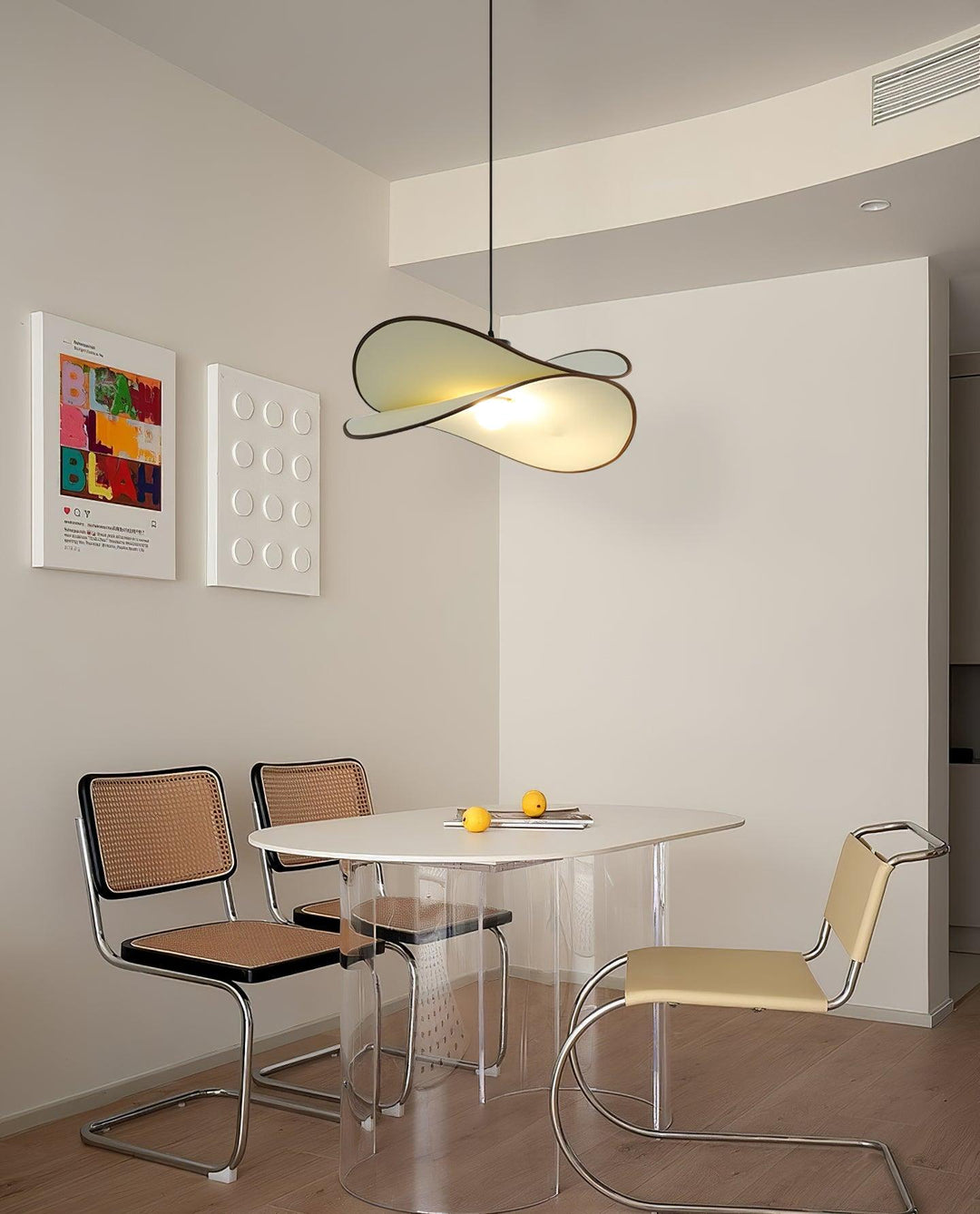 Miley Lampe Pendante Courbée Organique Minimaliste - Neutralighting