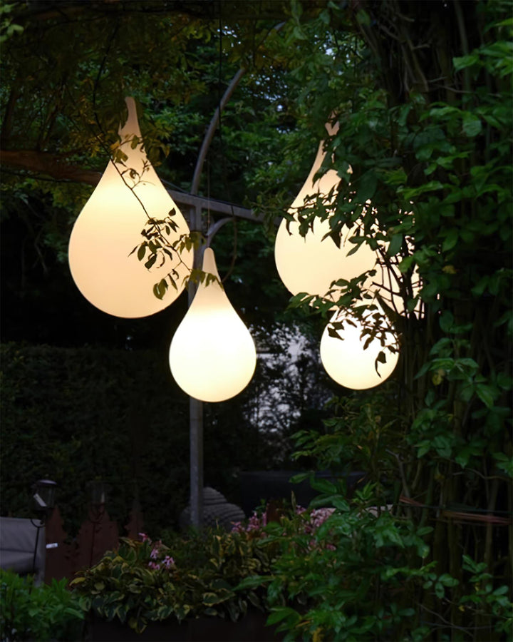 Milk Suspension Extérieure Lampe Goutte Acrylique Goutte d&