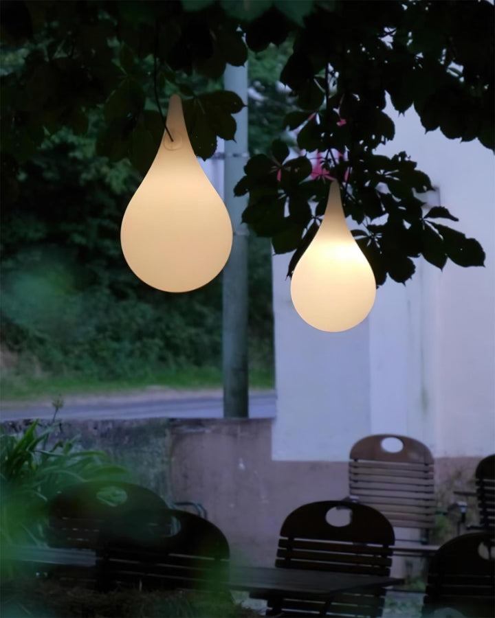 Milk Suspension Extérieure Lampe Goutte Acrylique Goutte d&