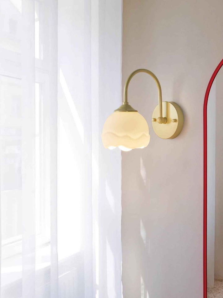 Ellace Verre 15cm Beige LED