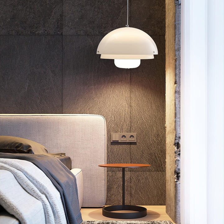 Cuthean Lampe Suspension Verre Blanc Laitier - Neutralighting