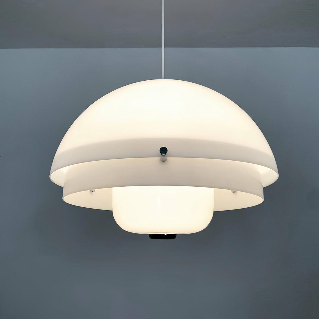 Cuthean Lampe Suspension Verre Blanc Laitier - Neutralighting