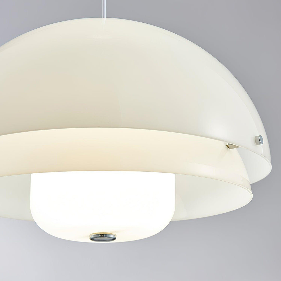 Cuthean Lampe Suspension Verre Blanc Laitier - Neutralighting
