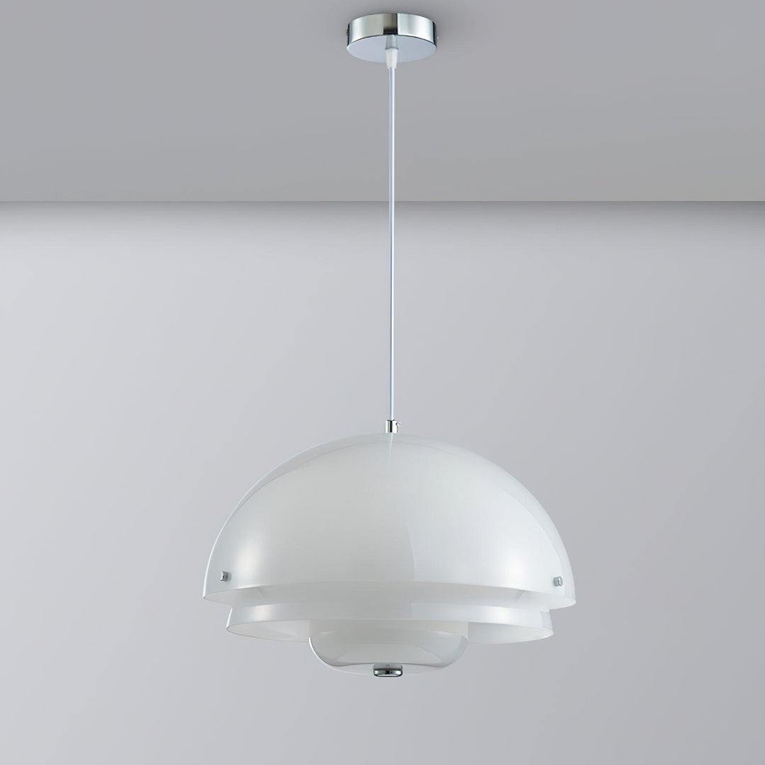 Cuthean Lampe Suspension Verre Blanc Laitier - Neutralighting