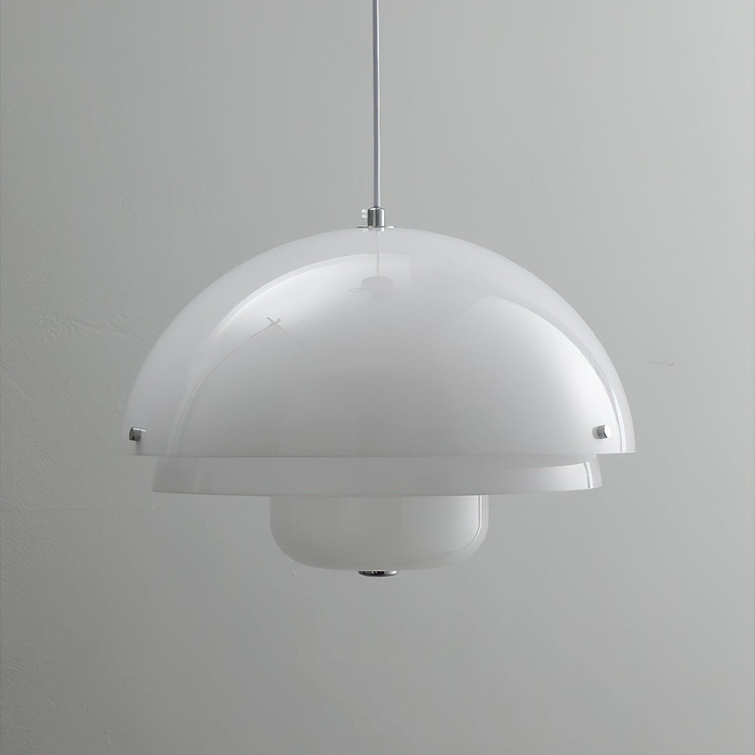 Cuthean Lampe Suspension Verre Blanc Laitier - Neutralighting