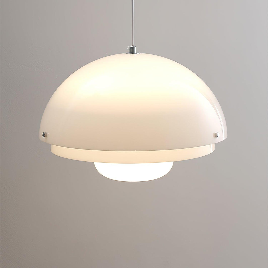 Cuthean Lampe Suspension Verre Blanc Laitier - Neutralighting
