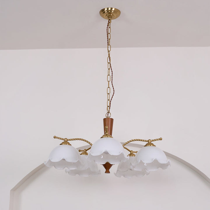 Daisy Vintage Verre Lustre - Neutralighting