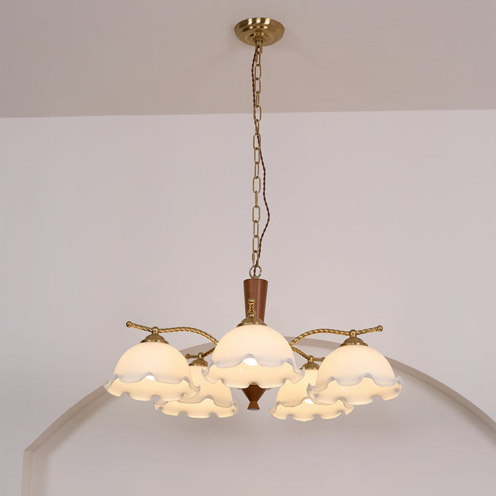 Daisy Vintage Verre Lustre - Neutralighting