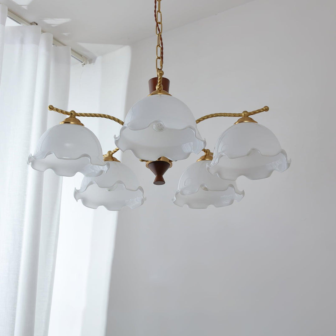 Daisy Vintage Verre Lustre - Neutralighting