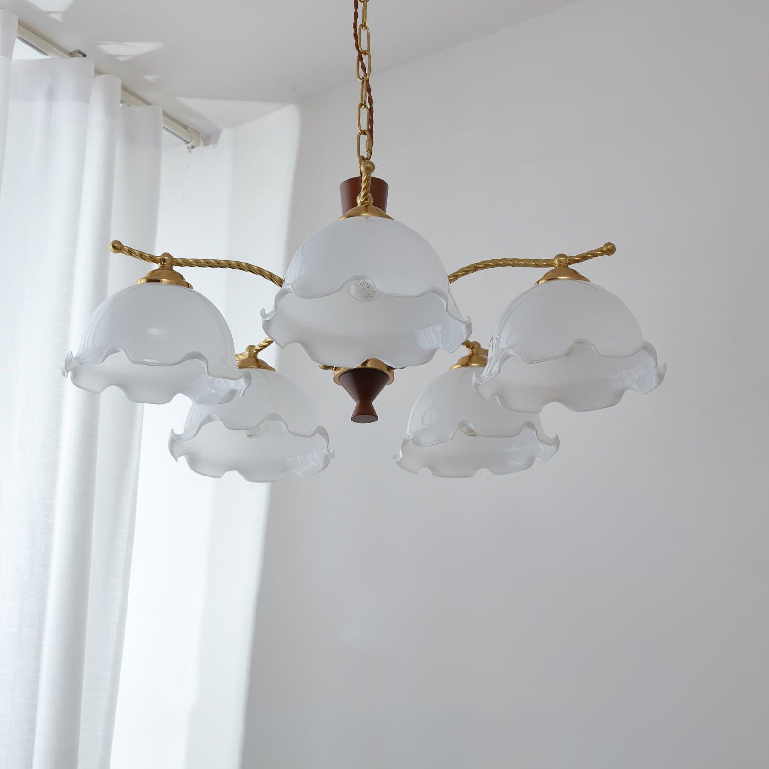 Daisy Vintage Verre Lustre - Neutralighting