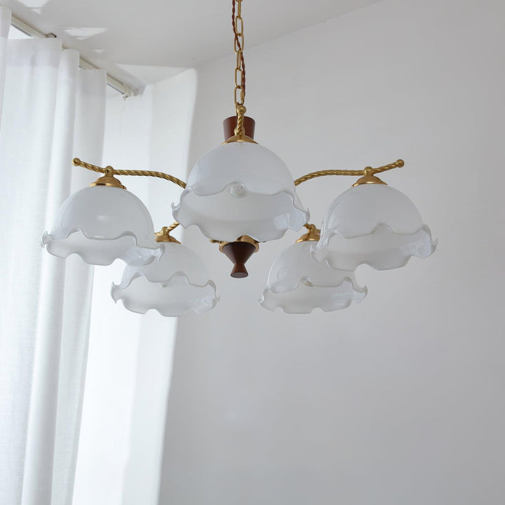 Daisy Vintage Verre Lustre - Neutralighting