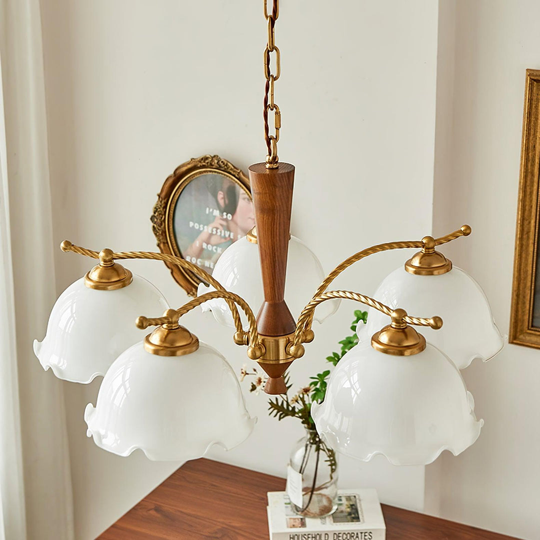 Daisy Vintage Verre Lustre - Neutralighting