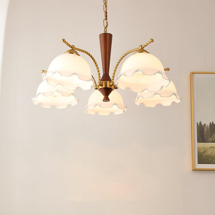 Daisy Vintage Verre Lustre - Neutralighting