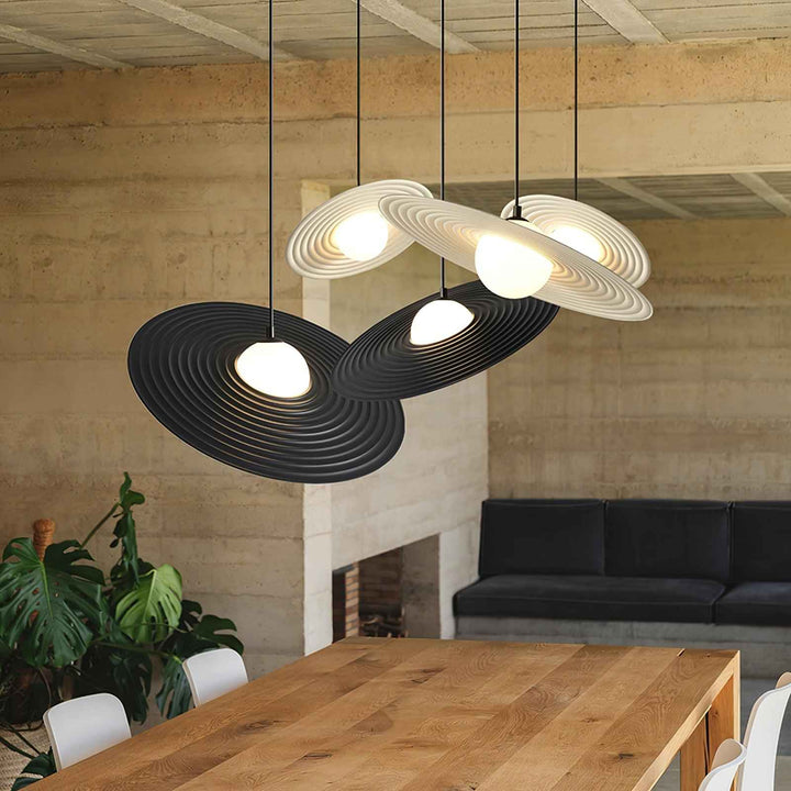 Lustra Métal 12cm Blanc LED