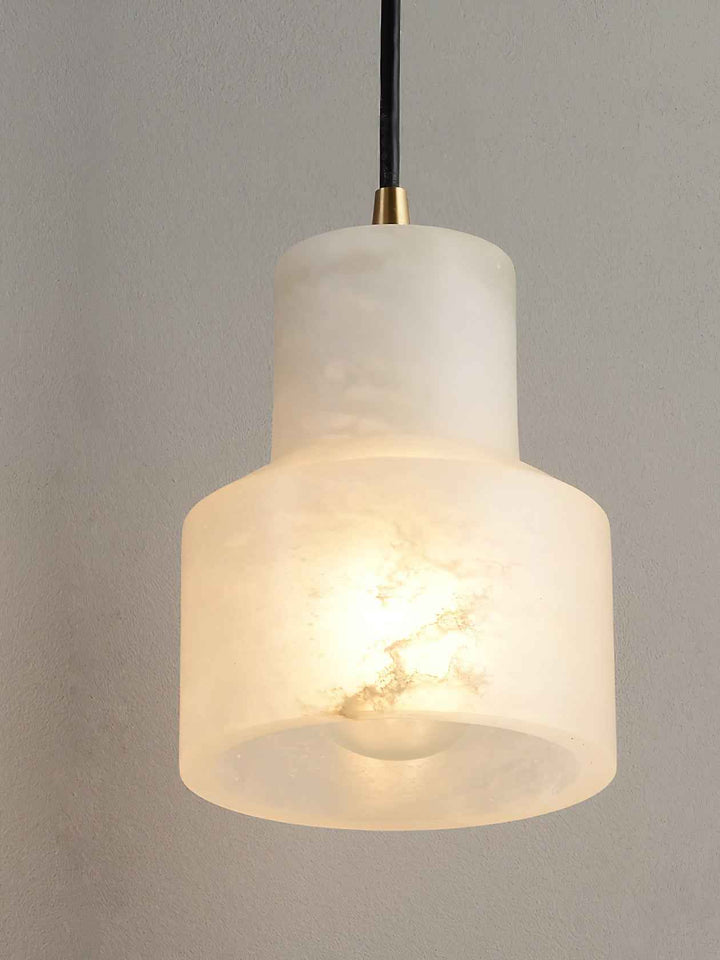 Syphae Suspension Laiton Albâtre Minimaliste Moderne - Neutralighting