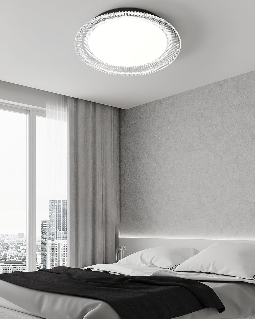 Crystaline Minimaliste Aluminium Plafonnier - Neutralighting
