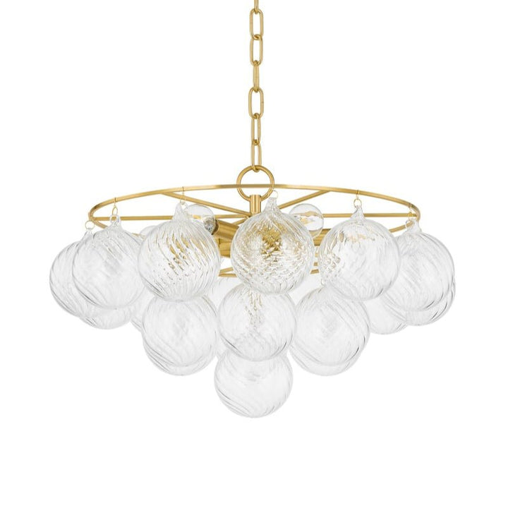 Aurora Chandelier en Verre Globe Élégant - Neutralighting