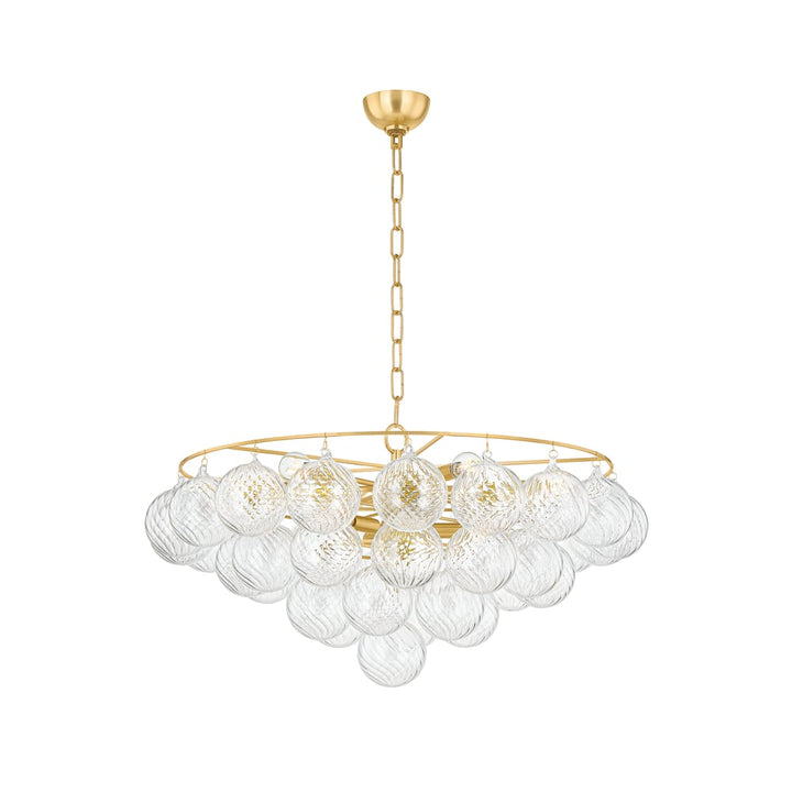 Aurora Chandelier en Verre Globe Élégant - Neutralighting