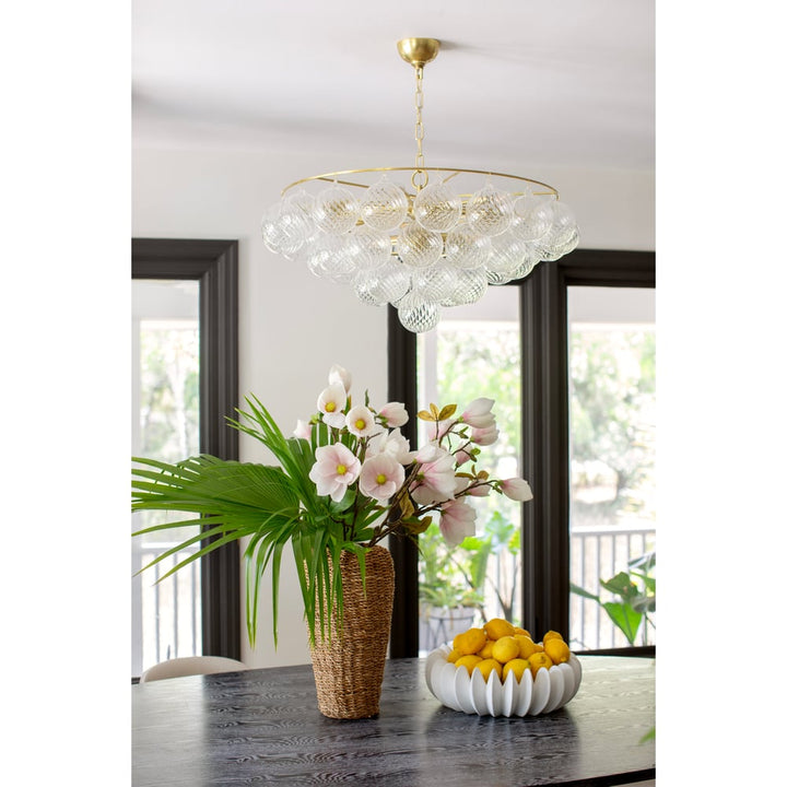 Aurora Chandelier en Verre Globe Élégant - Neutralighting