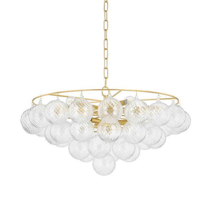 Aurora Chandelier en Verre Globe Élégant - Neutralighting