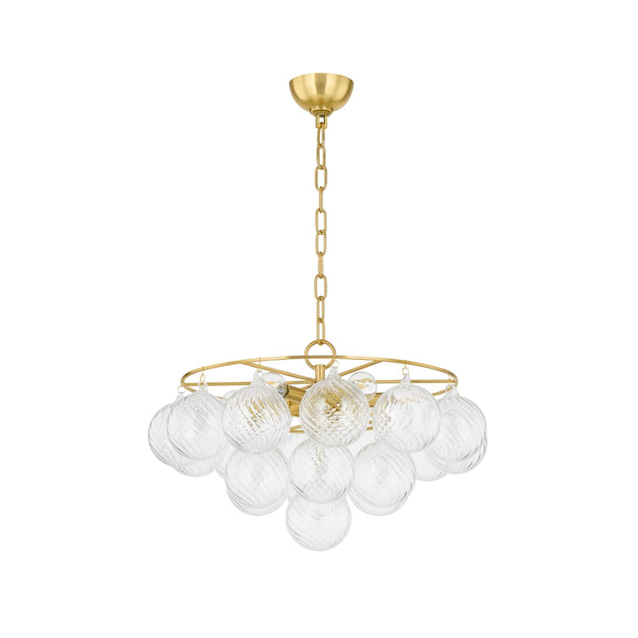 Aurora Chandelier en Verre Globe Élégant - Neutralighting