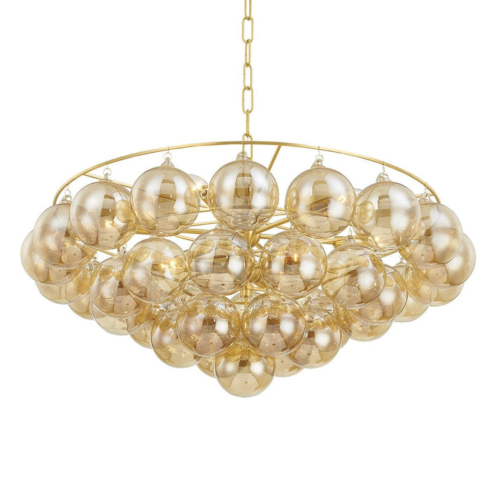 Aurora Chandelier en Verre Globe Élégant - Neutralighting