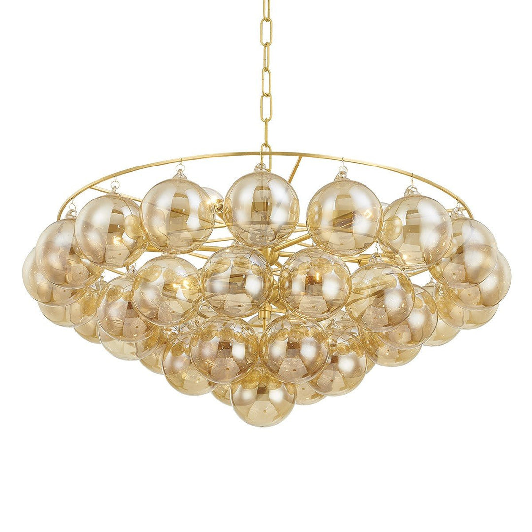 Aurora Chandelier en Verre Globe Élégant - Neutralighting