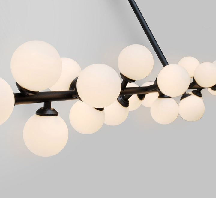 Eshair Lustre Laiton Verre Minimaliste Moderne - Neutralighting