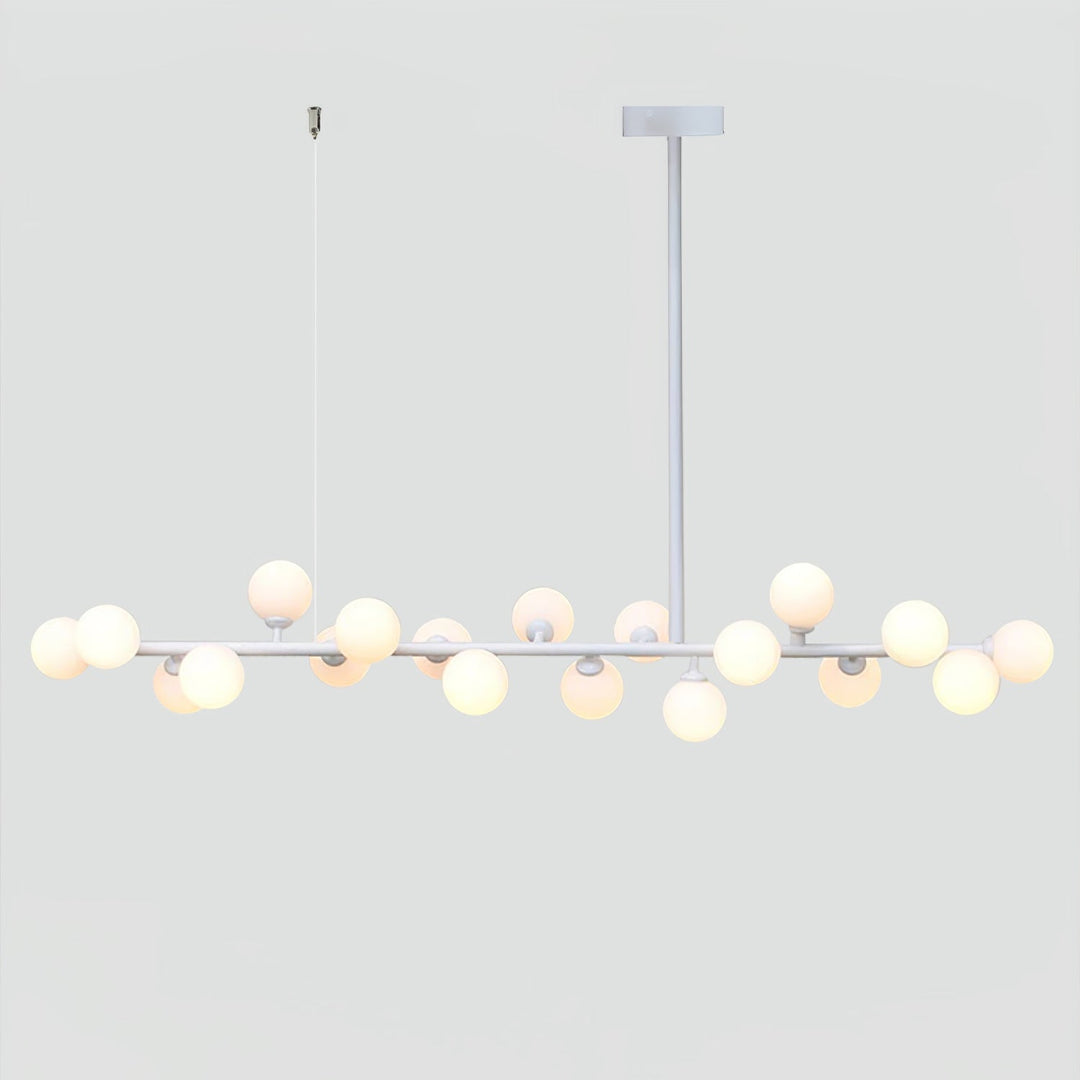 Lumiray Suspension Linéaire Noire Globe - Neutralighting