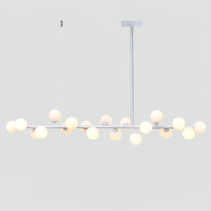 Lumiray Suspension Linéaire Noire Globe - Neutralighting