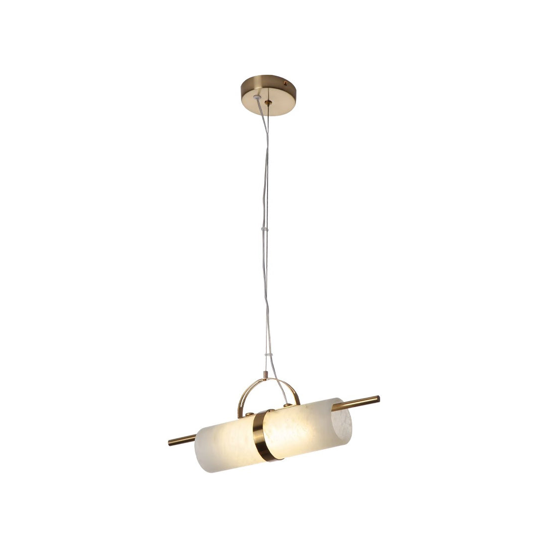 Atheor Suspension Cylindrique Albâtre Minimaliste - Neutralighting