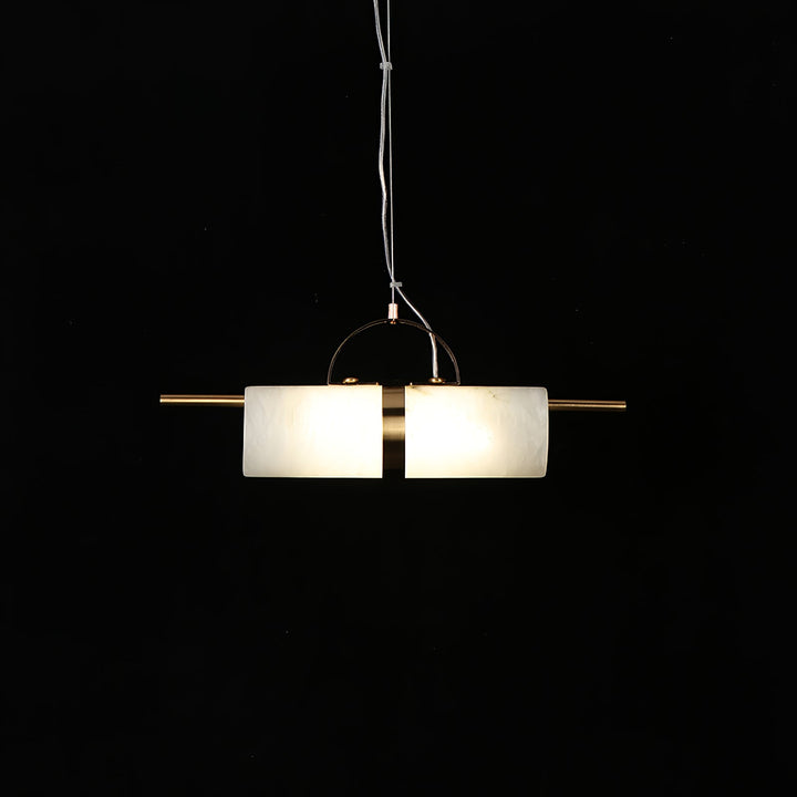 Atheor Suspension Cylindrique Albâtre Minimaliste - Neutralighting
