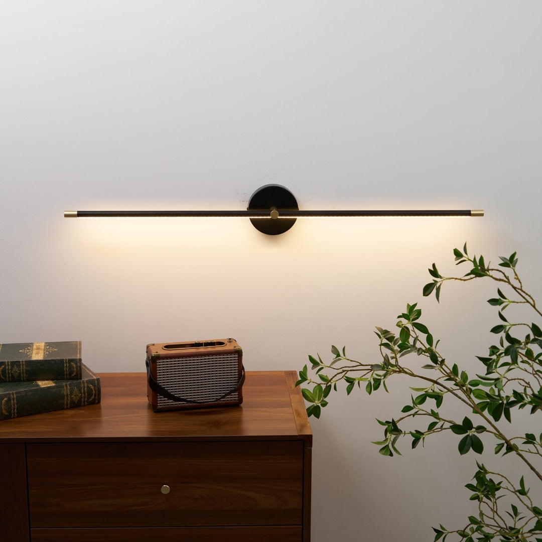 Applique Murale Minimaliste Linéaire Tige Double Accent Moderne Style - Neutralighting
