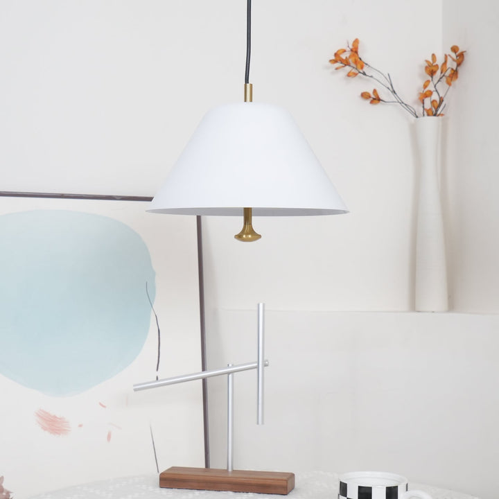 Solara Suspension en Verre Cloche Laiton Minimaliste - Neutralighting